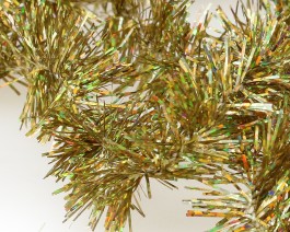 Tinsel Chenille, Holographic Gold