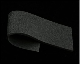 Sheet Soft Foam, Black,  2 mm