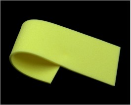 Sheet Soft Foam, Yellow, 2 mm